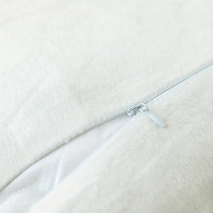 Fundas de Almohada de Piel Sintética Suave y Lujosa